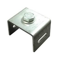 braquete para fixação com cinta de aço