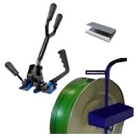 kit para arqueação com fita de plástico
